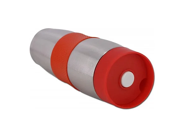 Cenocco CC-6000: Tasse de voyage sous vide en acier inoxydable Rouge