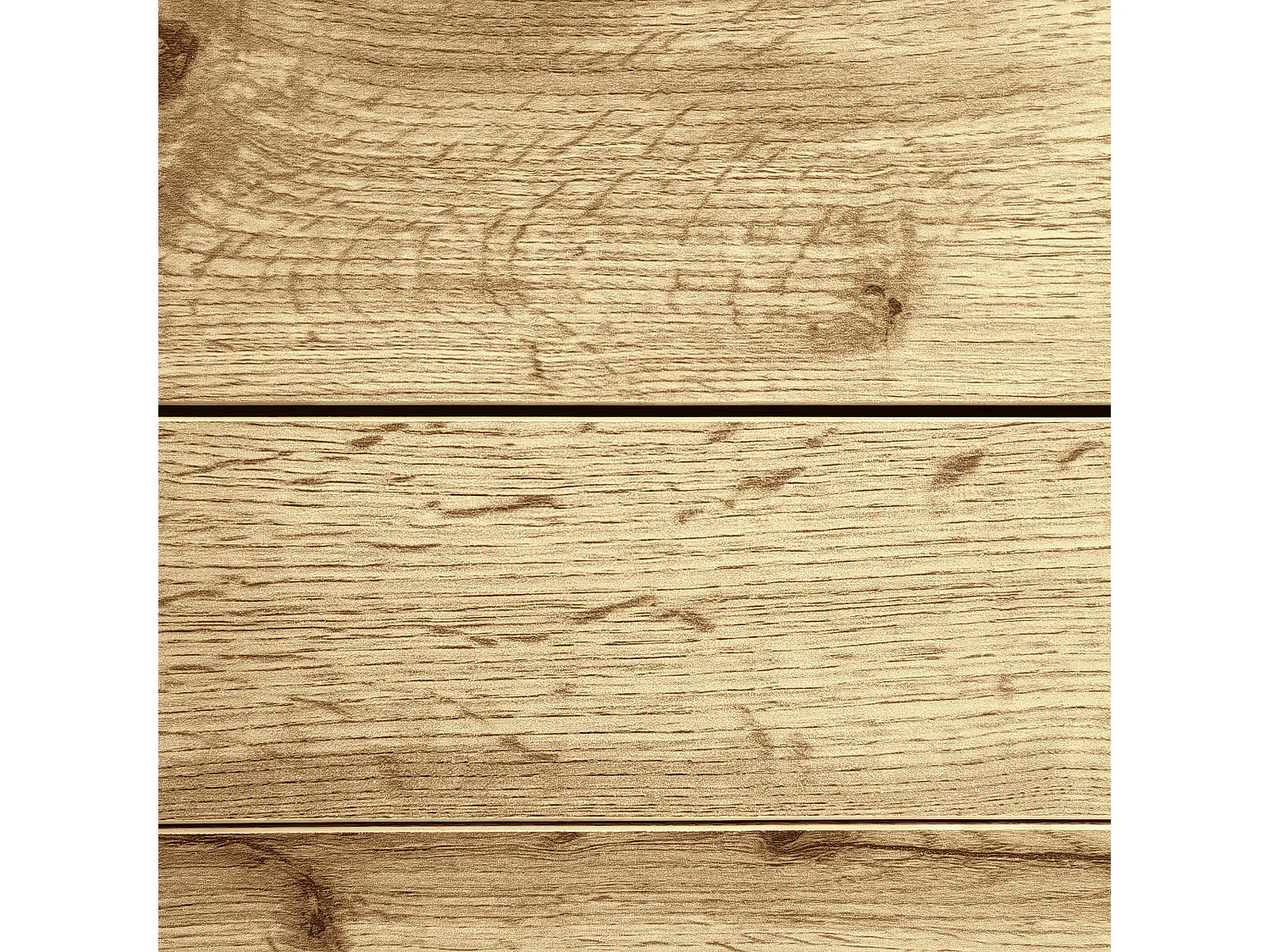 Meuble TV 180x38x50 cm - 2 portes et 3 tiroirs - MDF + panneaux de particules - Noir + Naturel