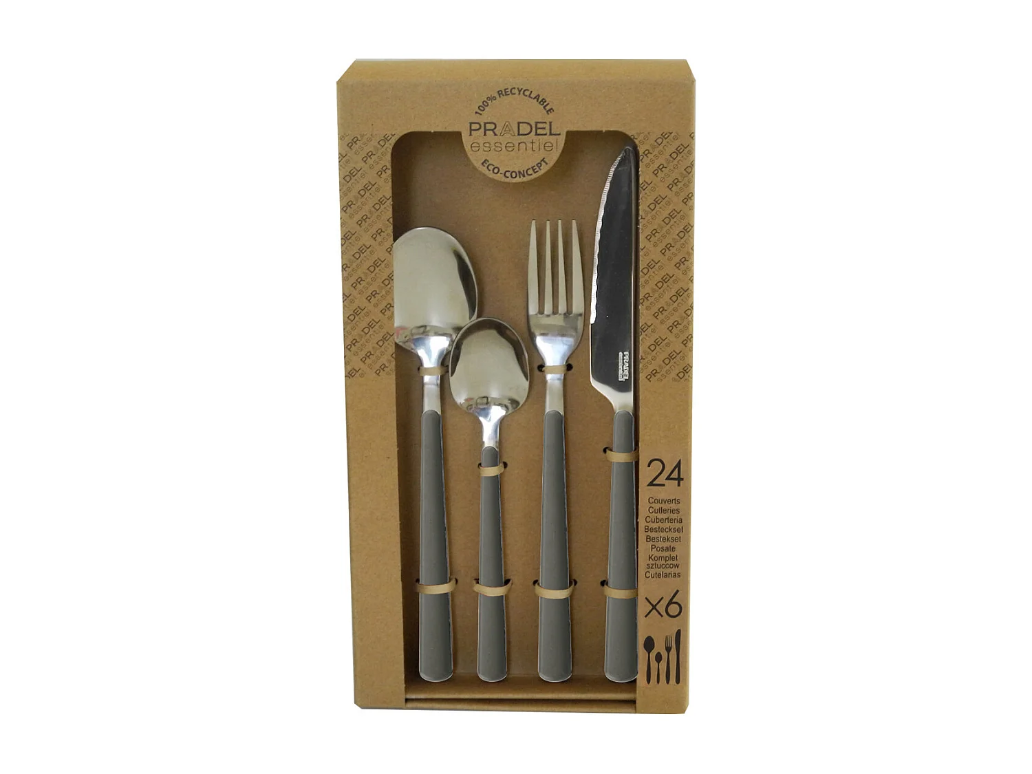 Tonic Gris - Coffret 24 pièces