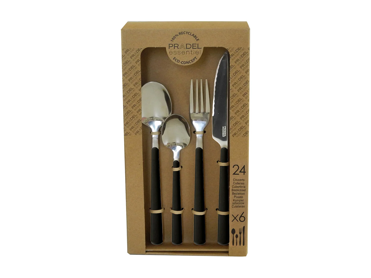 Tonic Noir - Coffret 24 pièces