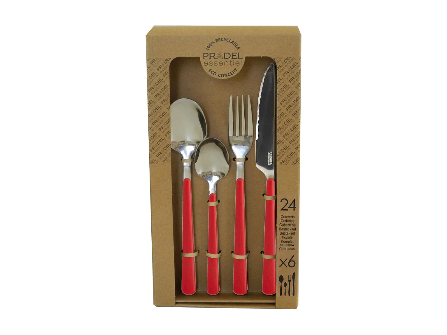 Tonic Rouge - Coffret 24 pièces