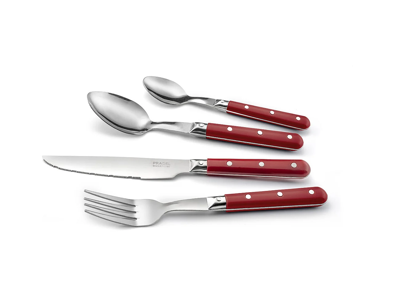 Bistro-Club Rouge - Pot 24 couverts de table