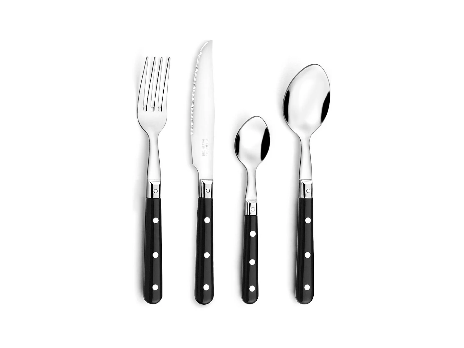 Bistro-Club Noir - Pot 24 couverts de table