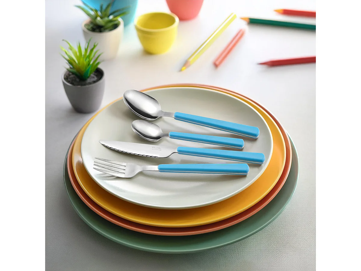 Tonic Bleu Turquoise - Coffret 24 pièces