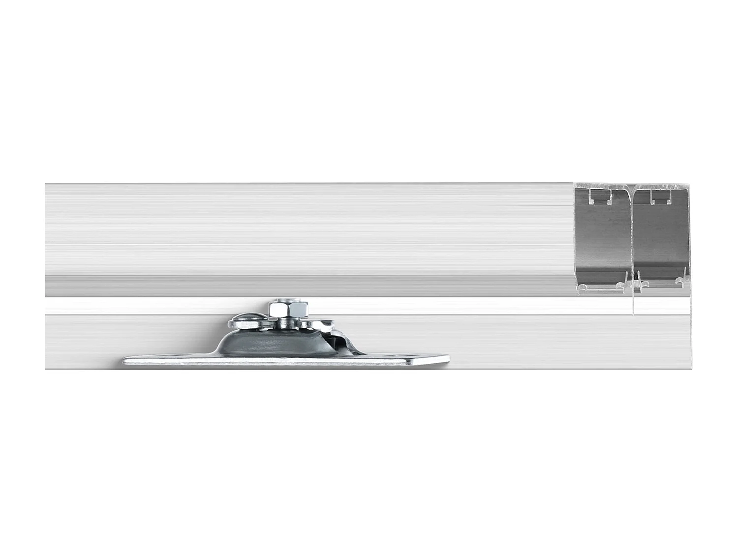 Kit de Quincaillerie pour Porte de Dérivation SucceBuy de 182.88cm pour Système à 2 Portes