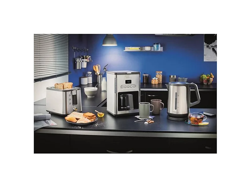 Hervidor eléctrico inalámbrico de acero inoxidable, 2400 W, Capacidad 7 L