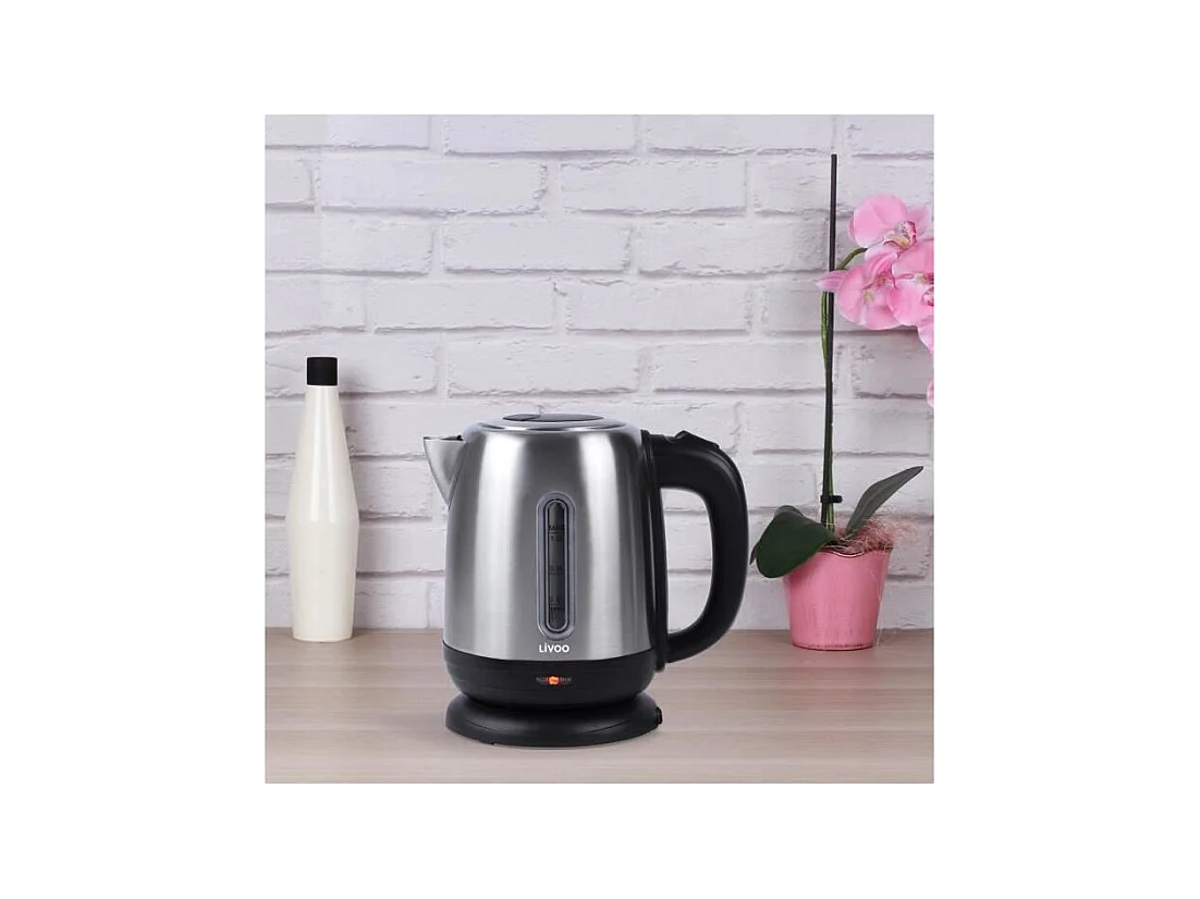 LIVOO Feel good moments Bouilloire sans fil électrique Gris