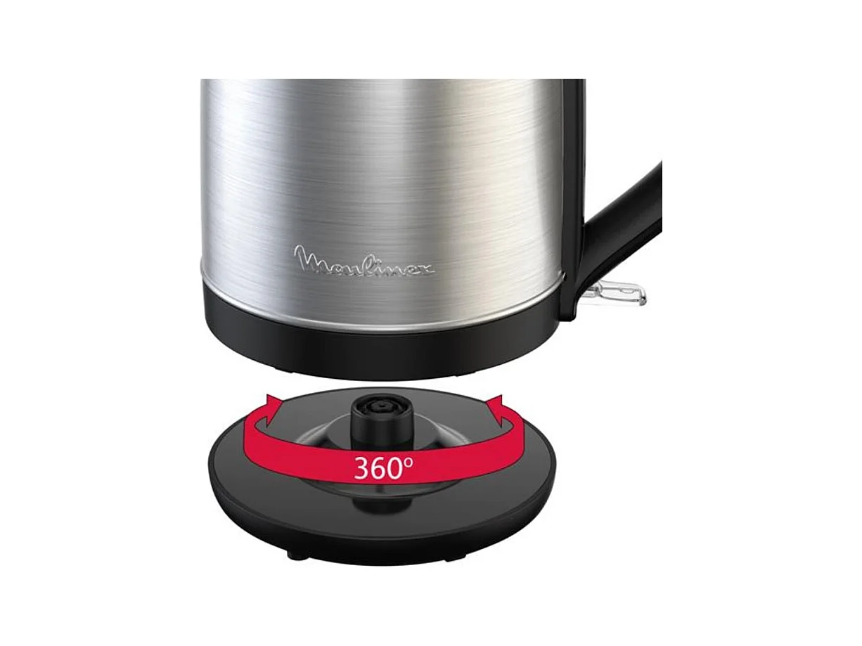 Moulinex Bouilloire sans fil 1.7l 240w - BY5S0DE0