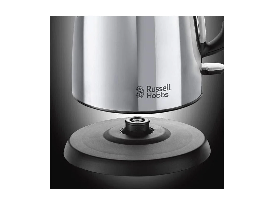 RUSSELL Victory kompakter elektrischer Wasserkocher 1 l, schnell kochend, sichtbarer Wasserstand