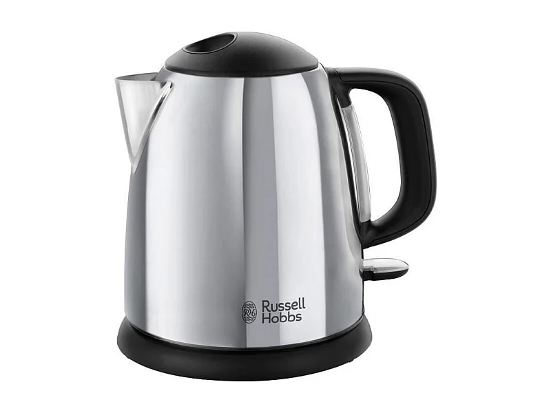 RUSSELL Bouilloire Electrique Compacte 1L Victory, Ebullition Rapide, Niveau Eau Visible