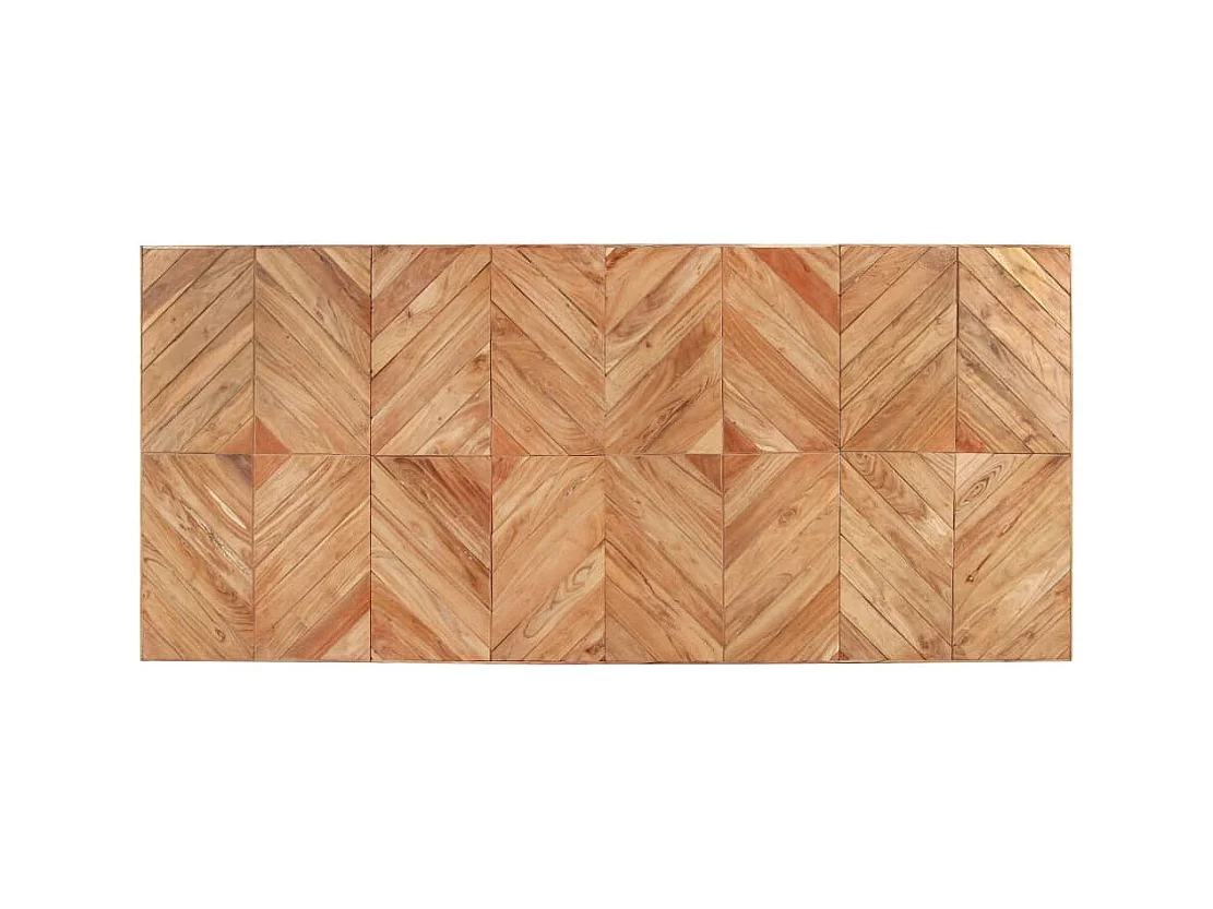 Table à dîner 200x90x76 cm Bois massif d'acacia et de manguier