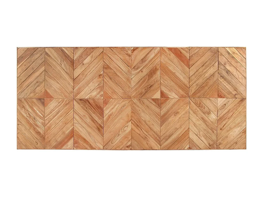 Table à dîner 200x90x76 cm Bois massif d'acacia et de manguier