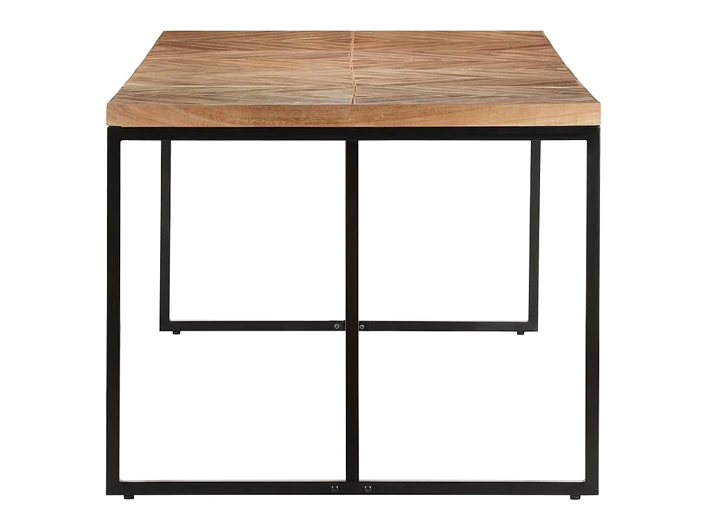 Mesa de comedor madera maciza de acacia y mango 200x90x76 cm