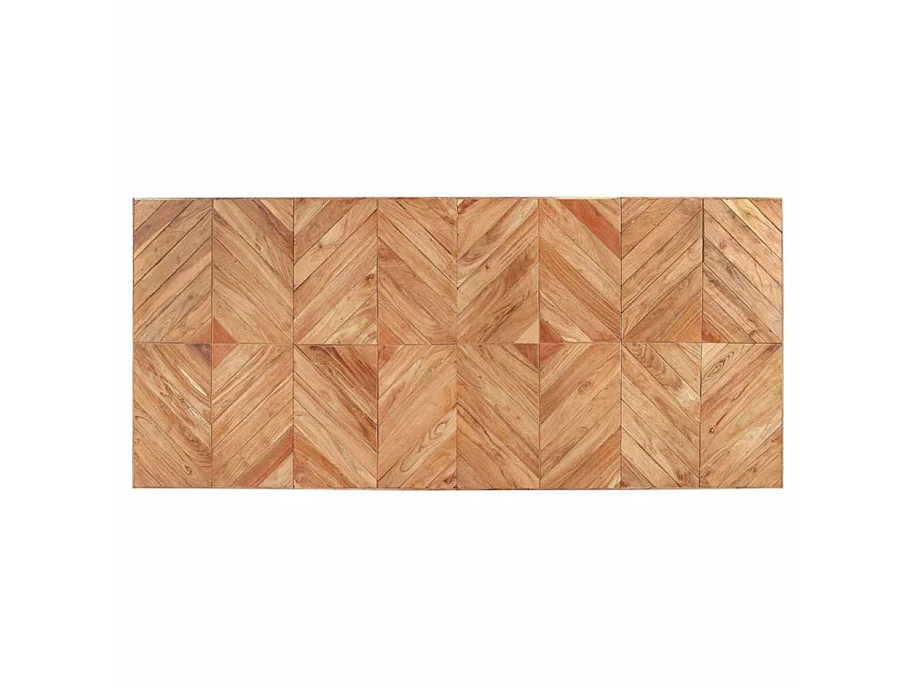 Mesa de comedor madera maciza de acacia y mango 200x90x76 cm