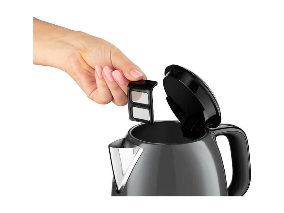 RUSSEL HOBBS 24993-70 - Bouilloire compacte Colours plus Grise 1 L