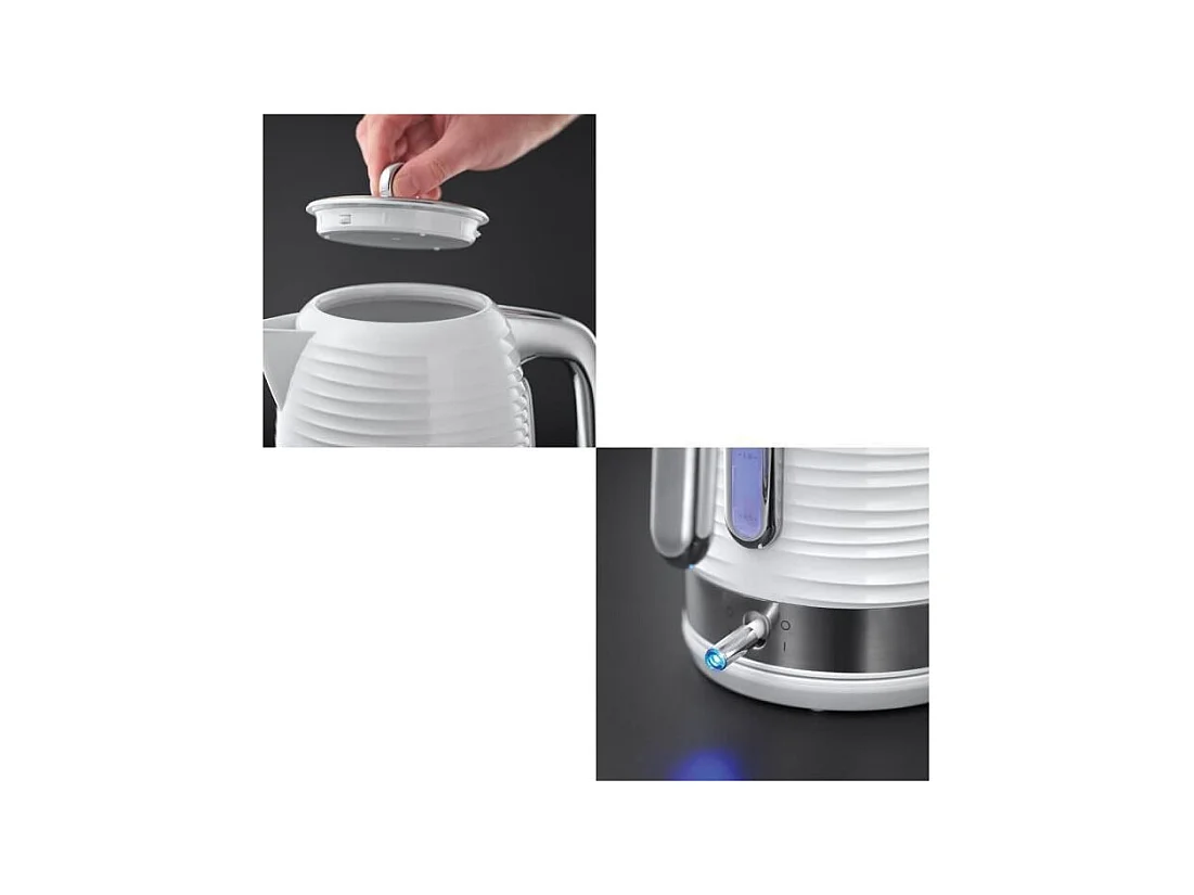 Bouilloire Russell Hobbs 24360-70 Blanc Brillant 1.7L 2400W