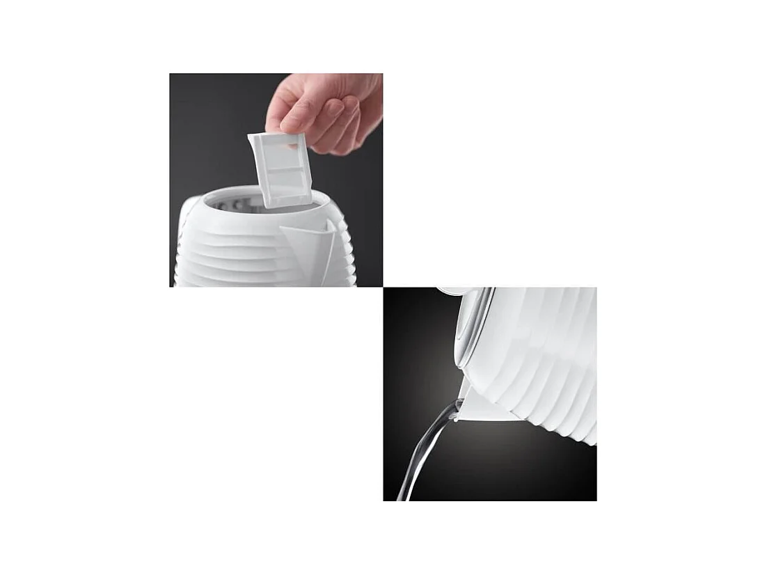 Bouilloire Russell Hobbs 24360-70 Blanc Brillant 1.7L 2400W