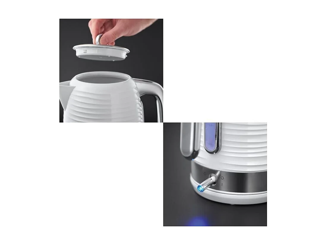 Bouilloire Russell Hobbs 24360-70 Blanc Brillant 1.7L 2400W