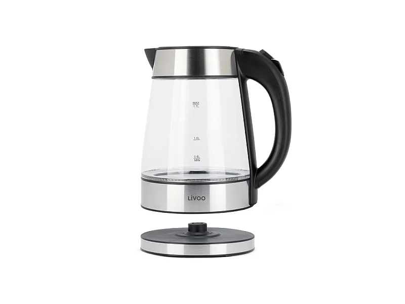 Livoo Bouilloire sans fil 1.7l 2200w - DOD199