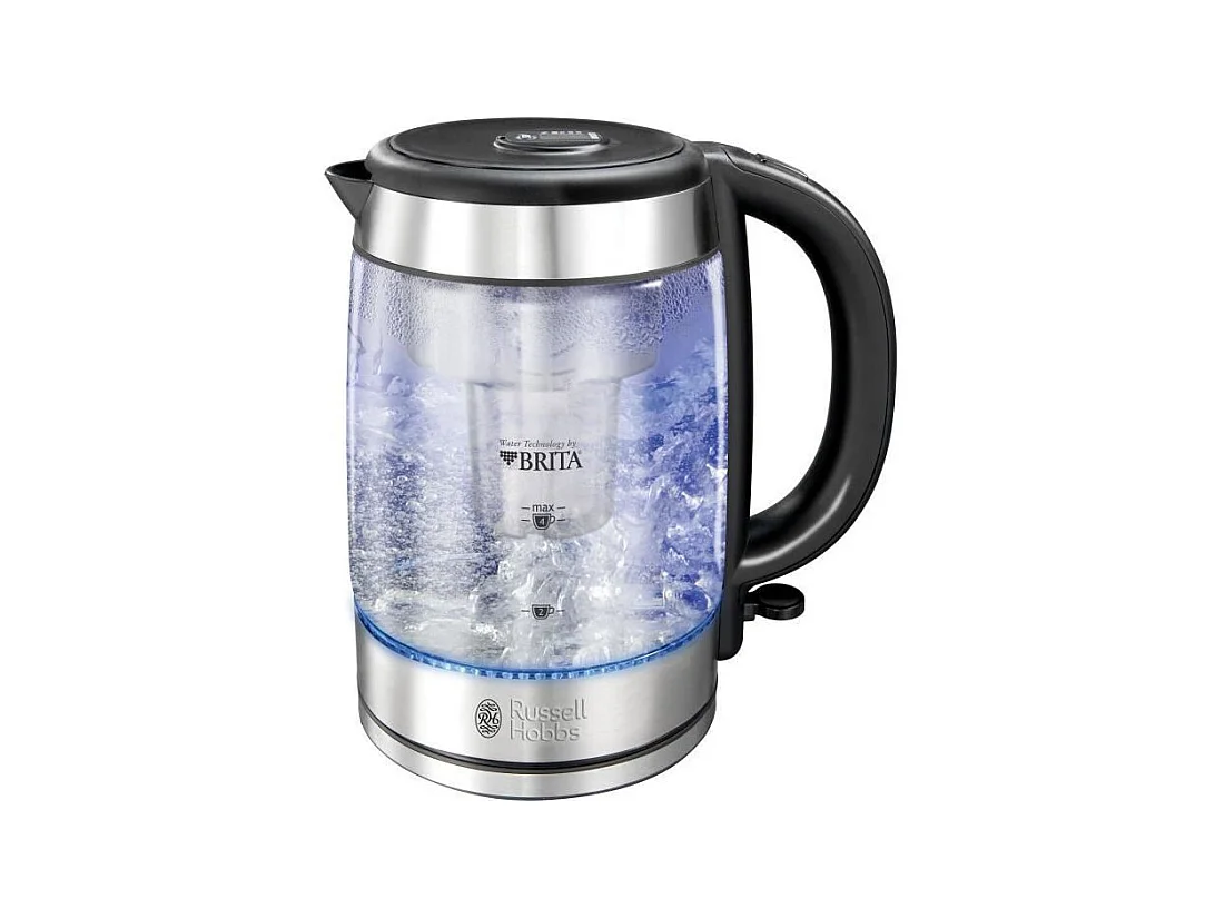 RUSSELL HOBBS 20760-57 - Bouilloire Clarity en verre avec filtration BRITA - 1 L - 2200 W