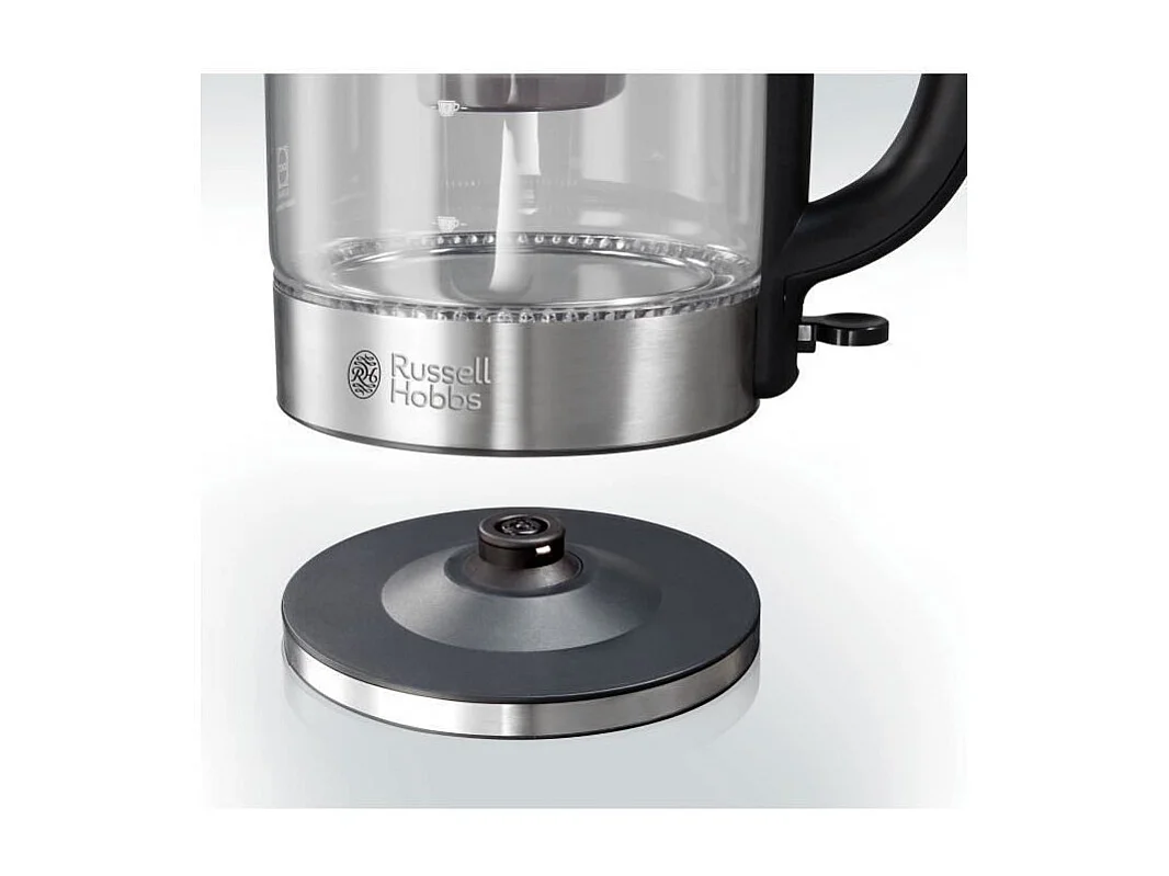 RUSSELL HOBBS 20760-57 - Bouilloire Clarity en verre avec filtration BRITA - 1 L - 2200 W