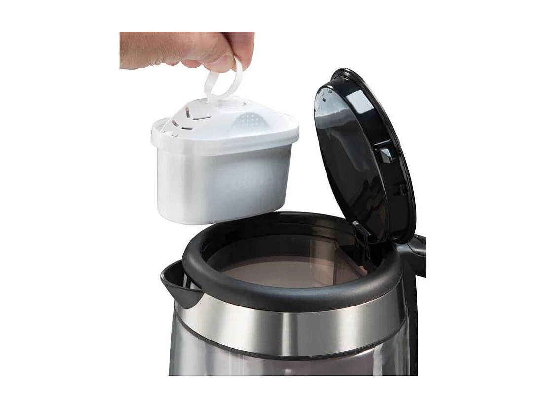 RUSSELL HOBBS 20760-57 - Bouilloire Clarity en verre avec filtration BRITA - 1 L - 2200 W