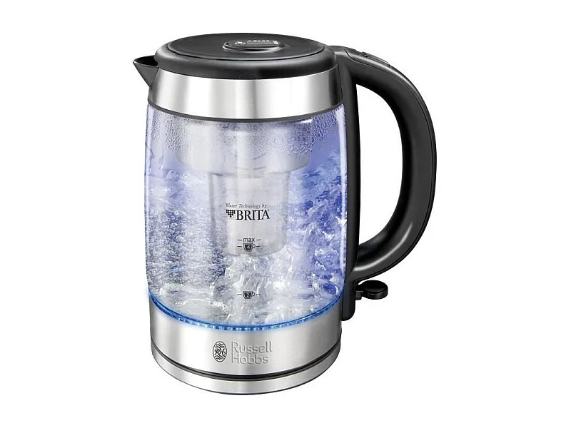 RUSSELL HOBBS 20760-57 - Bouilloire Clarity en verre avec filtration BRITA - 1 L - 2200 W