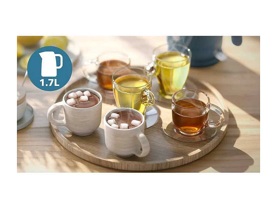 Bouilloire Philips HD9411 70 Bleu malibu