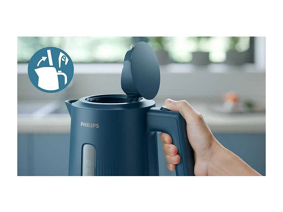 Bouilloire Philips HD9411 70 Bleu malibu