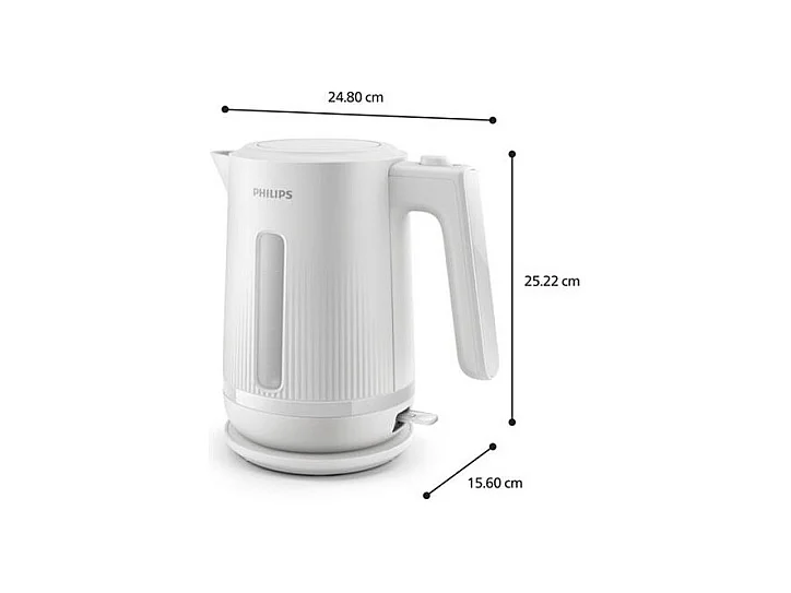 Philips Bouilloire sans fil 1.7l 2200w blanc - HD9411.00