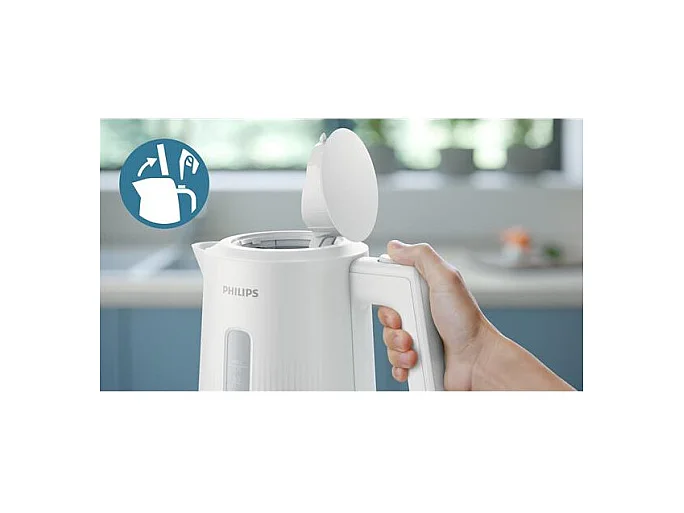 Philips Bouilloire sans fil 1.7l 2200w blanc - HD9411.00