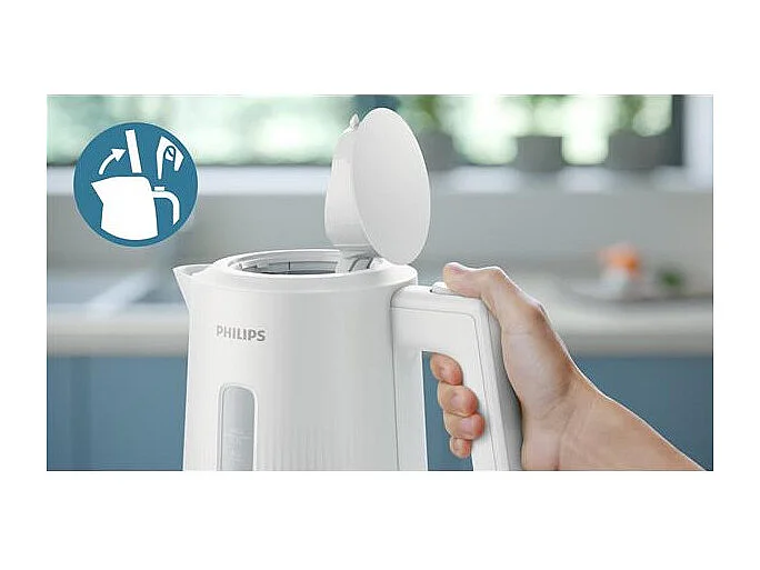 Philips Bouilloire sans fil 1.7l 2200w blanc - HD9411.00