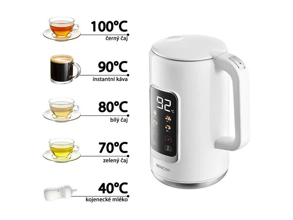 Bouilloire électrique - Sencor - SWK 0950WH