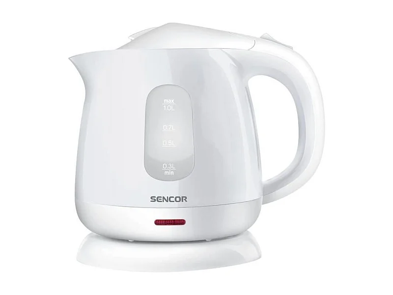 Bouilloire - SENCOR - SWK 1010WH - 1100 W - 1 L - Blanc