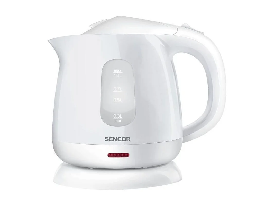 Bouilloire - SENCOR - SWK 1010WH - 1100 W - 1 L - Blanc