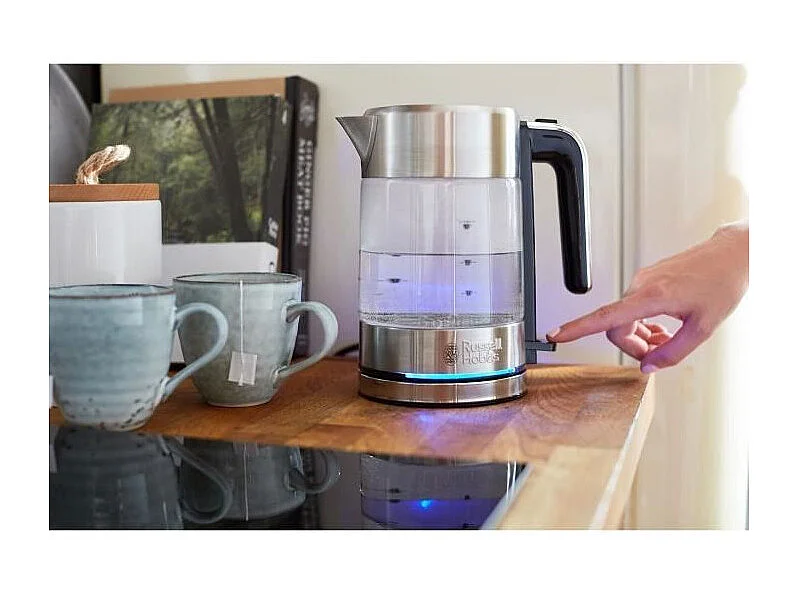 RUSSEL HOBBS 24191-70 - Bouilloire en verre Compact Home 0,8L - 2200 W