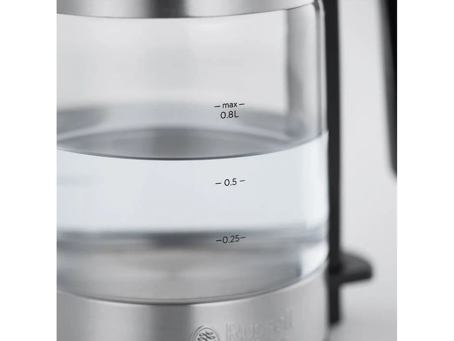 RUSSEL HOBBS 24191-70 - Bouilloire en verre Compact Home 0,8L - 2200 W