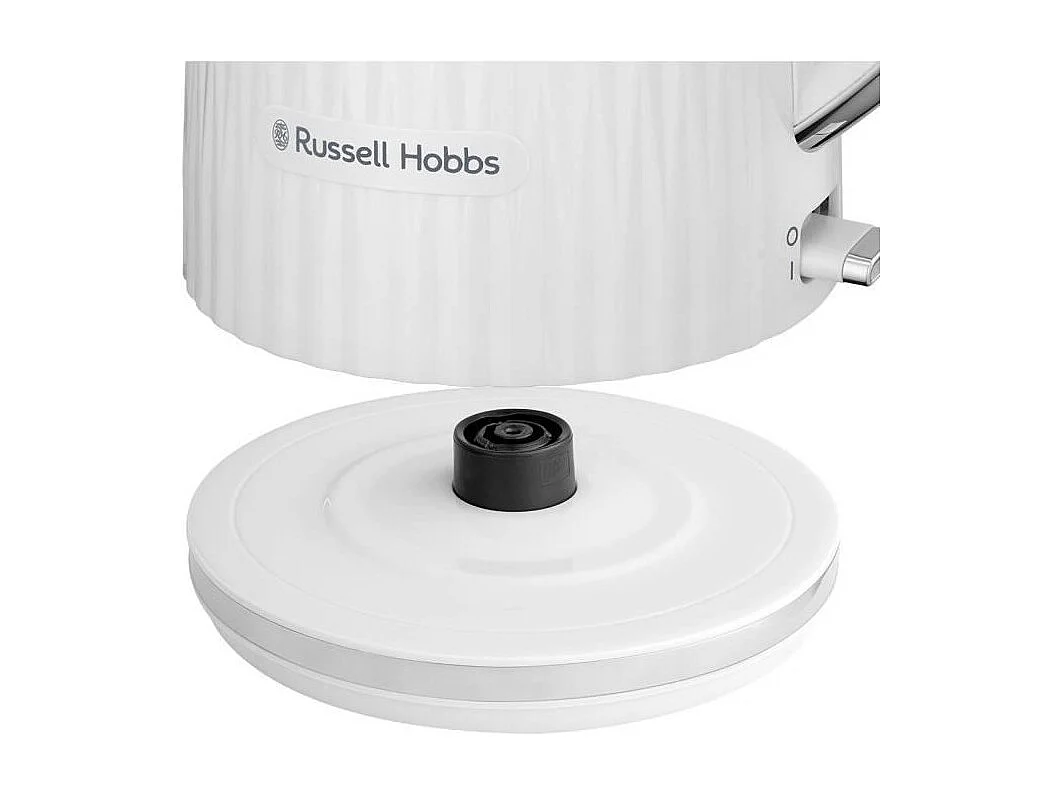 Bouilloire - RUSSELL HOBBS - EDEN - 2400 W - 1,7 L - Blanc