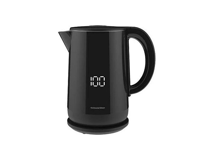 Bouilloire digitale CONTINENTAL EDISON BL15LB - Noir - 1,5 L - 2200 W