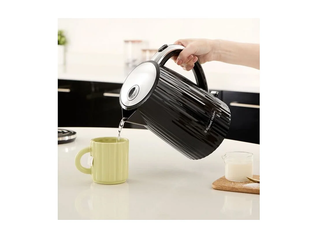 Bouilloire - RUSSELL HOBBS - EDEN - 2400 W - 1,7 L - Noir