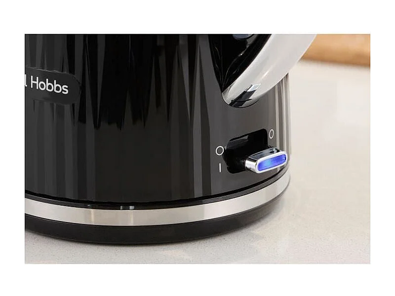 Bouilloire - RUSSELL HOBBS - EDEN - 2400 W - 1,7 L - Noir