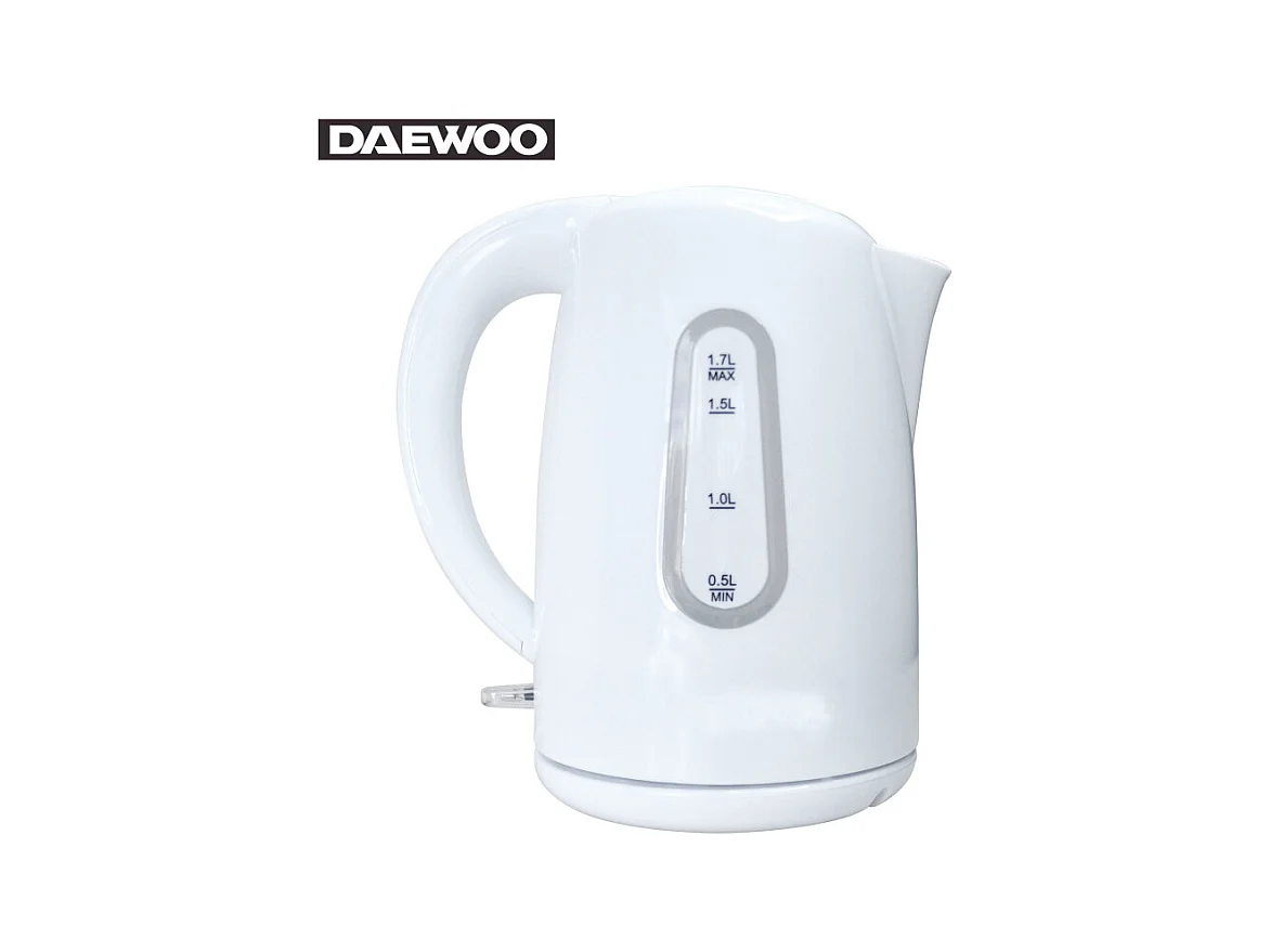 Daewoo SYM-1342: Bouilloire Electrique Sans Fil en Plastique Sans BPA