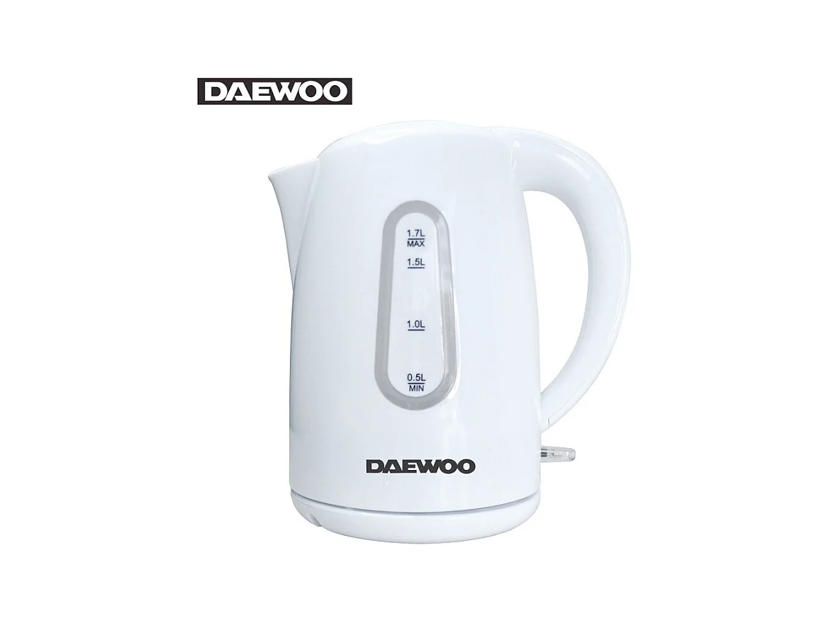 Daewoo SYM-1342: Bouilloire Electrique Sans Fil en Plastique Sans BPA