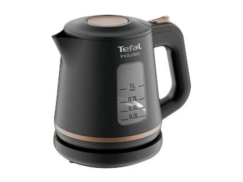 Tefal Kettle (KI5338) Includeo 1L black Schwarz