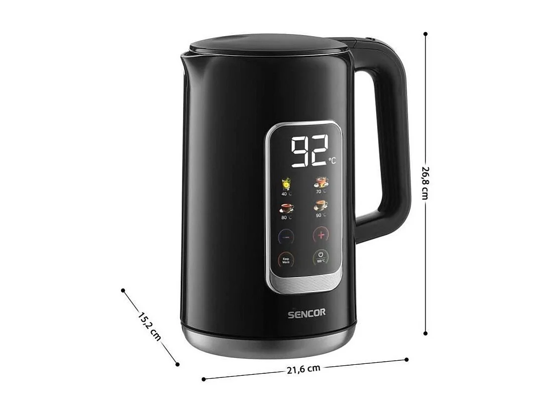 Bouilloire électrique - Sencor - SWK 0951BK