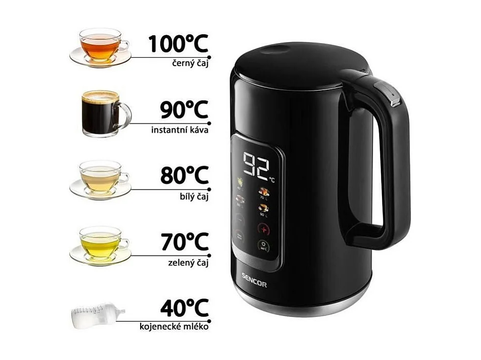 Bouilloire électrique - Sencor - SWK 0951BK