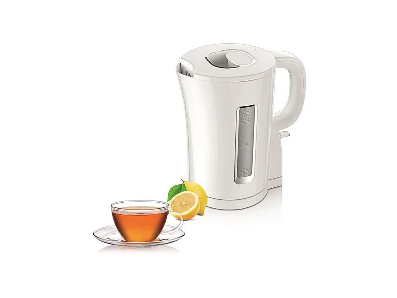 Kitchen Chef Bouilloire sans fil 1.7l 2200w blanc - KSBOUIL17BLANC