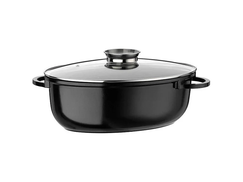 GSW Cocotte revetement Greblon a induction avec maniques - 8,5 l