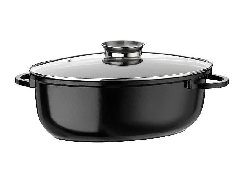 Cacerola ovalada Ceramica XL de aluminio fundido, 38 cm - Inducción