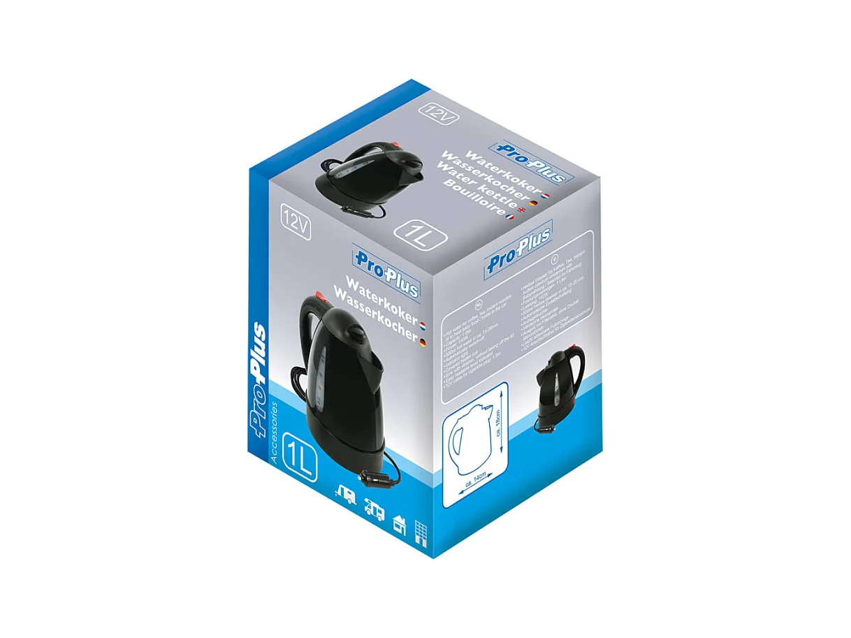 ProPlus Bouilloire 12 V 1 L Noir